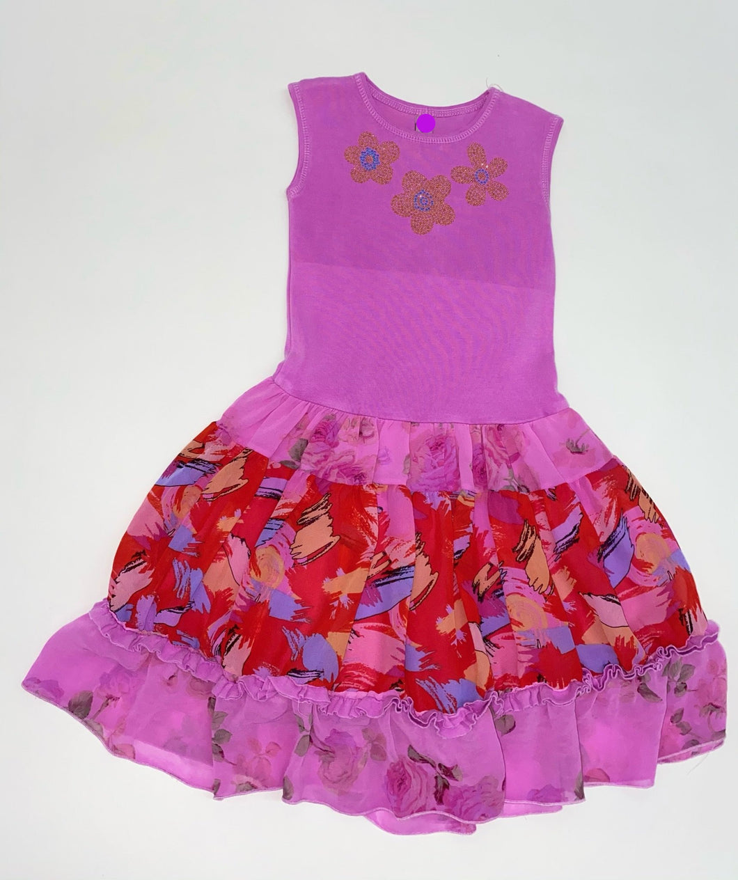 Purple Floral Dress (12 pack)
