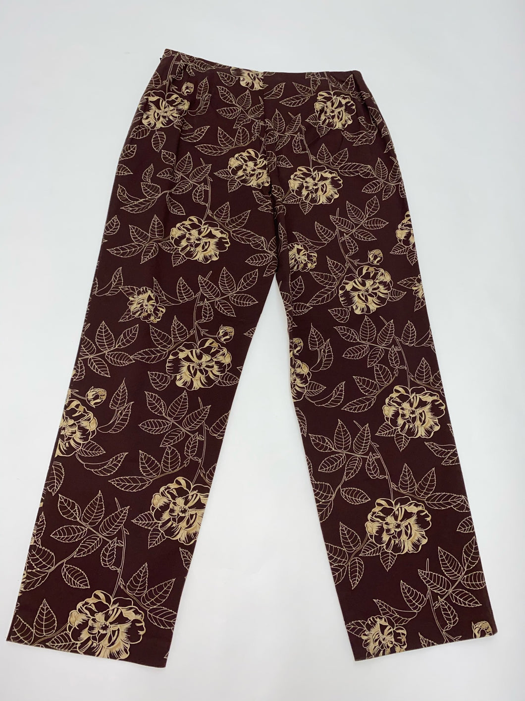 Brown Floral Pants (12 pack)