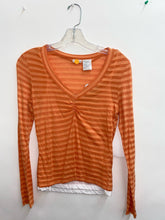 Load image into Gallery viewer, Orange Striped Long Sleeve (12 pack)
