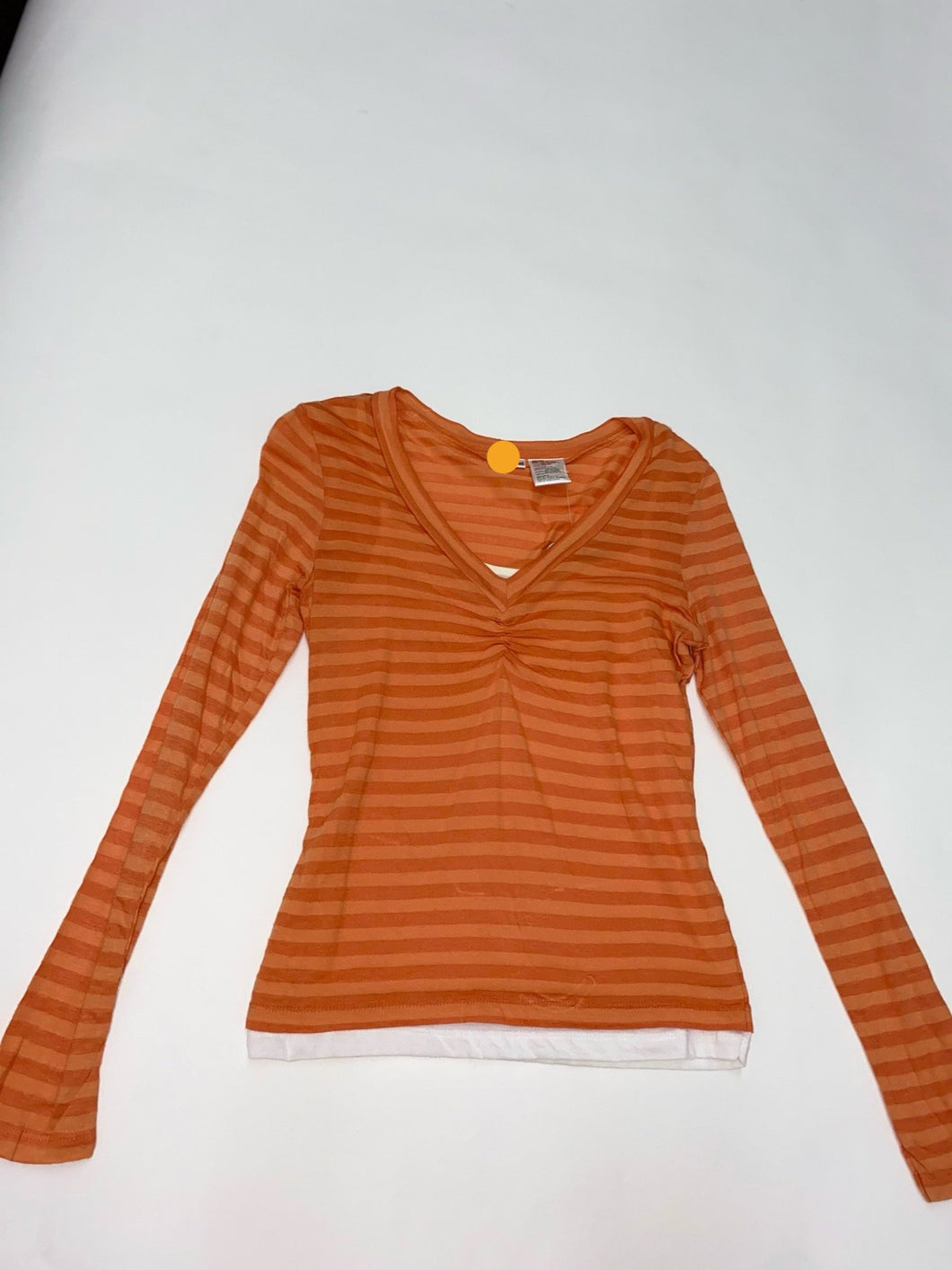 Orange Striped Long Sleeve (12 pack)