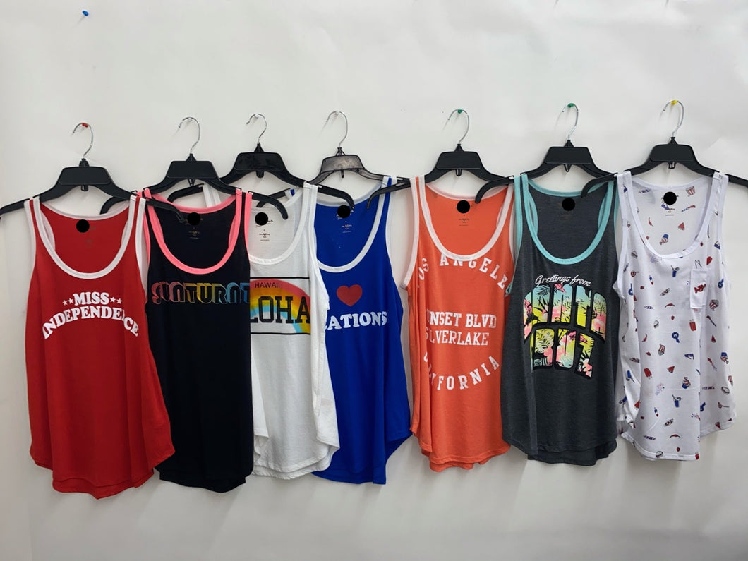 Print Tank Tops (60 pack)